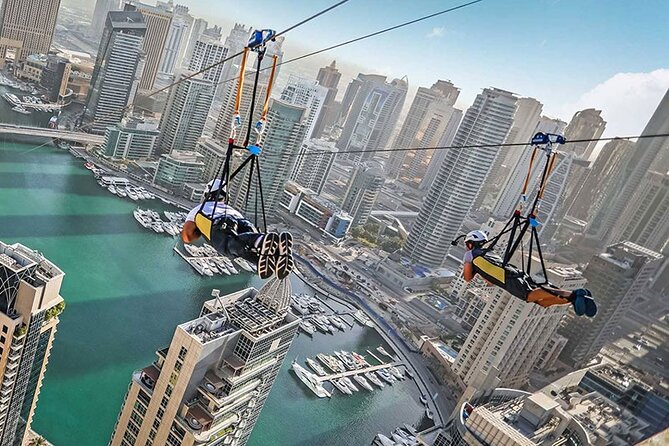 X Line Ride in Dubai Marina With Optional Private Transfers - Private Transfers and Accessibility