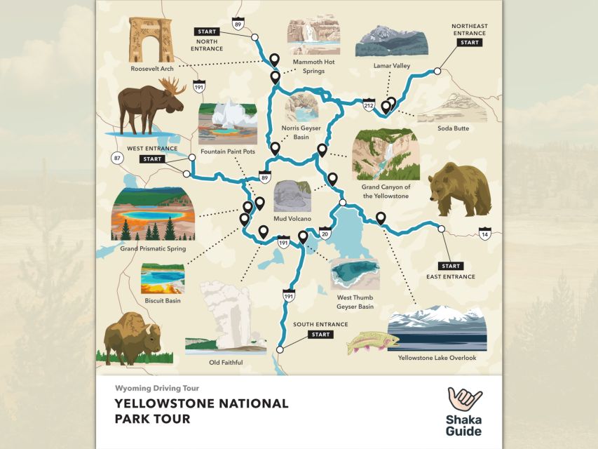 Yellowstone National Park: Self-Guided GPS Audio Tour - Timing Recommendations
