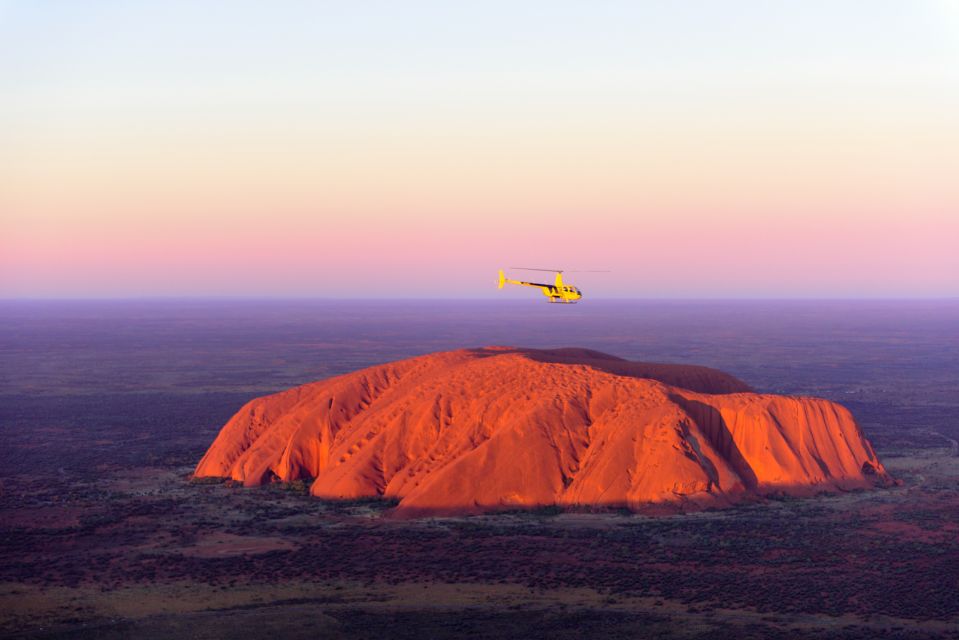 Yulara: Uluru & Kata Tjuta 25-Minute Helicopter Experience - Helicopter Route Overview