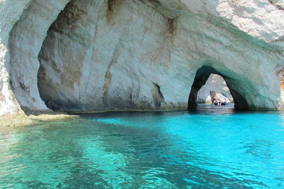 Zante Cruise to Blue Caves & Shipwreck Photostop (Transfer) - Inclusions Provided