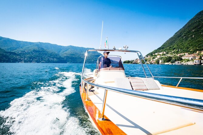 1H Private Cruise on a Beautiful Wooden Speedboat on Lake Como - Plan Your Perfect Lake Como Getaway