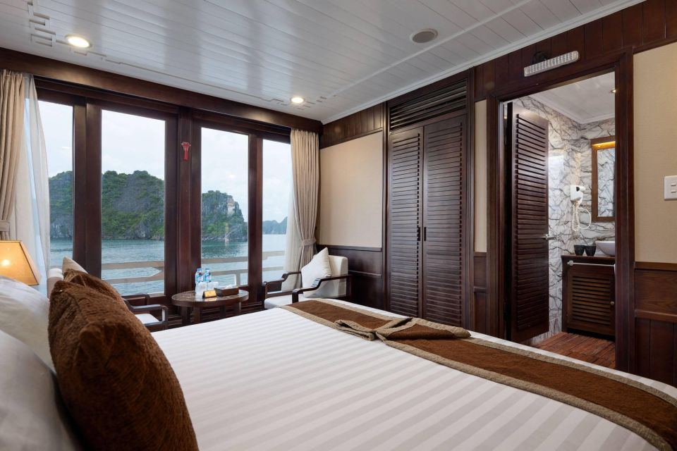 2-Day: Halong Bay 4-Star Cruise W/Amazing Cave, Titop Island - Inclusions