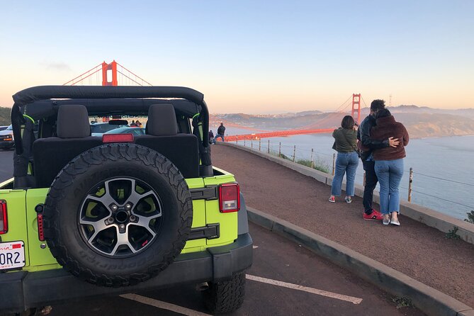 3-Hour Private Group San Francisco Open Top Jeep Tour - Pricing and Additional Information