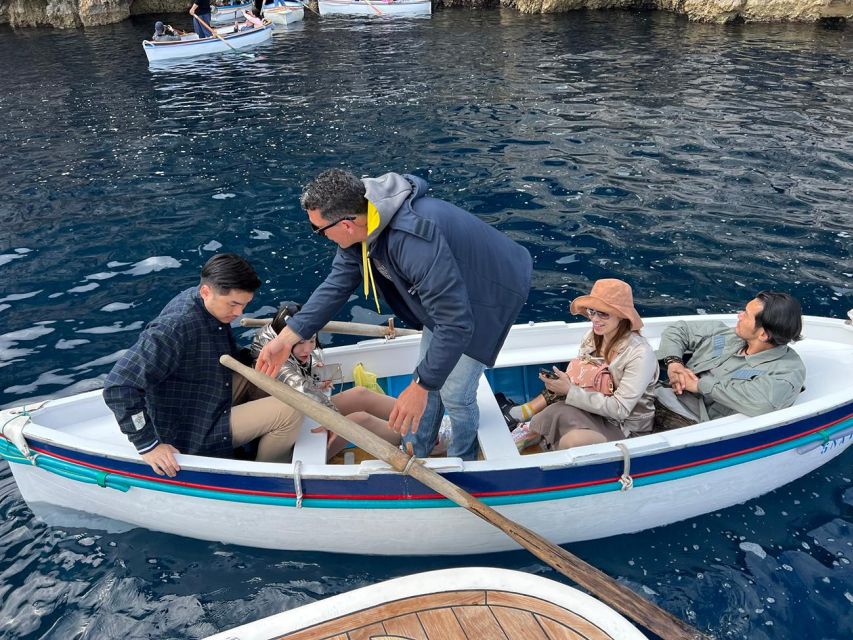 All Inclusive Blue Grotto Visit and Capri Private Boat Tour - Common questions