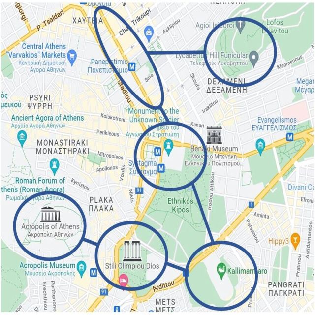 Athens: Private City Highlights Tour With Pickup - Booking Directions and Product ID