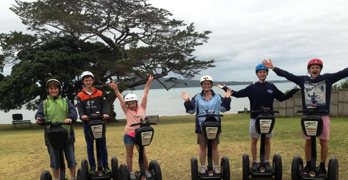 Auckland: Devonport Waterfront Segway - Common questions