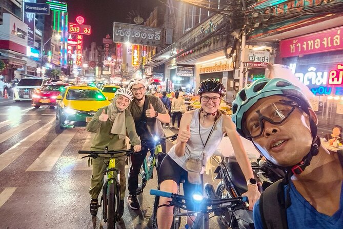 Bangkok Night Bike Tour Including Transfer & Dinner - Common questions