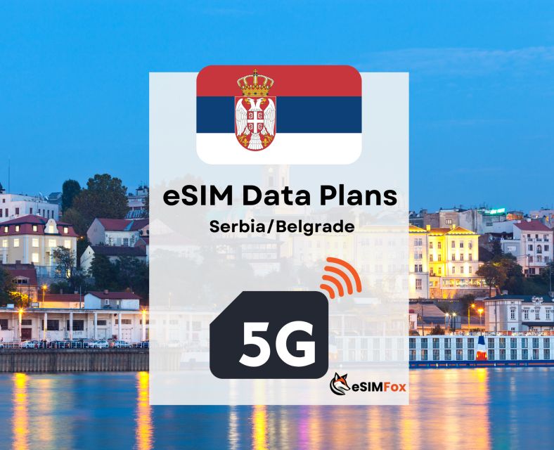 Belgrade : Esim Internet Data Plan Serbia High-Speed 5G - Common questions