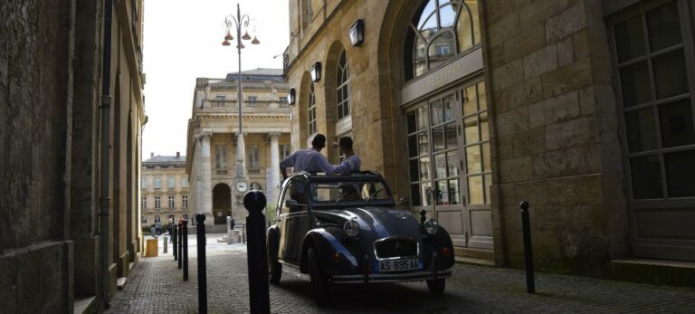 Bordeaux: Private Tour in a Citroën 2CV 3h