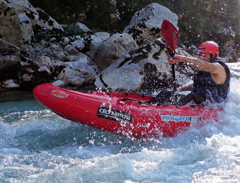 Bovec: Whitwater Kayaking on the SočA River / Small Groups - Safety Measures and Equipment