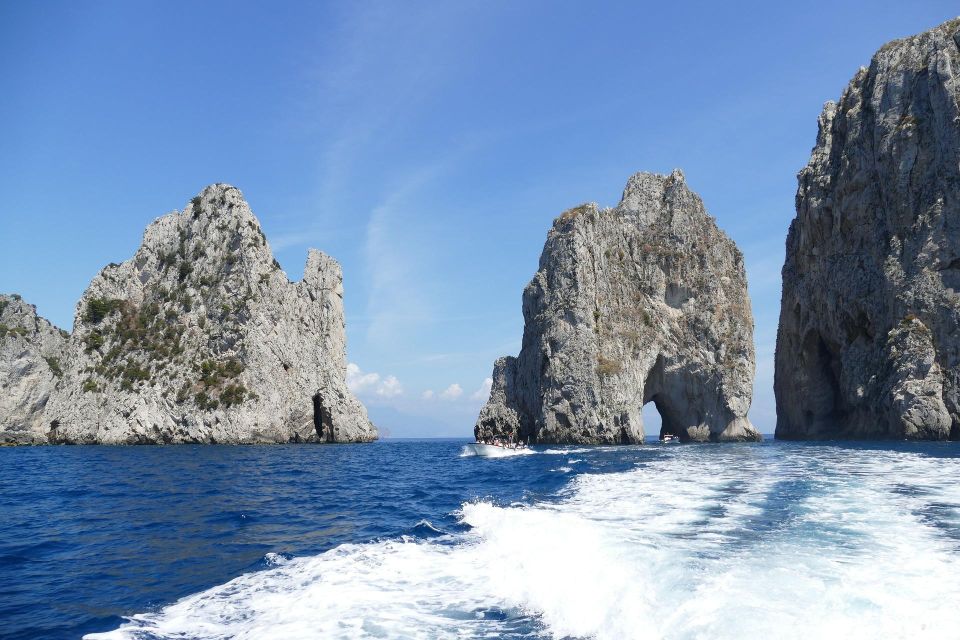 Capri Private Boat Tour From Sorrento on Riva Rivale 52 - Directions