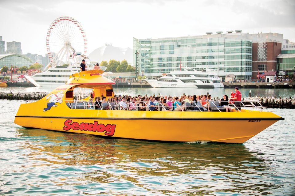 Chicago Lakefront: Seadog Speedboat Ride - Common questions