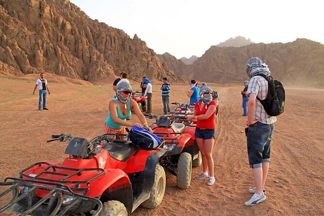 Double ATV Quad Bike Safari Adventure Tour From Sharm El Sheikh - Common questions