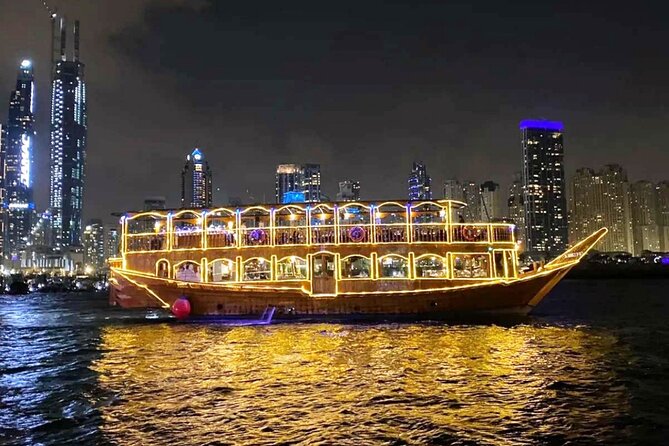 Dubai Marina Dhow Cruise - Spectacular Marina Views