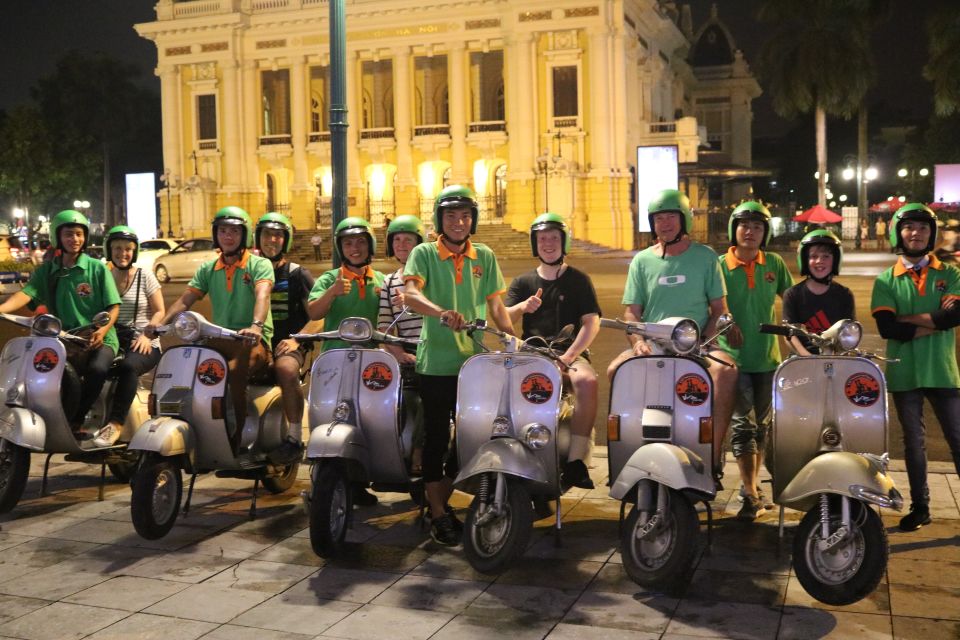 Enjoy Hanoi Like a Local - Vespa & Street Food Tour by Night - Nightlife Immersion