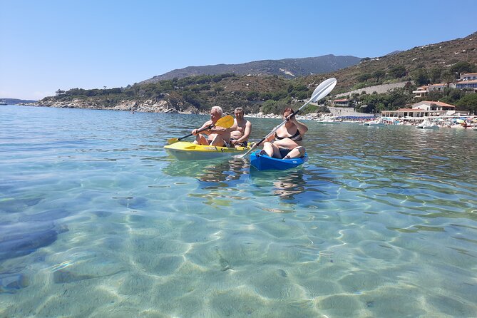 Excursion in the Crystalline Sea of the Island of Elba in Sup and Canoe - Common questions