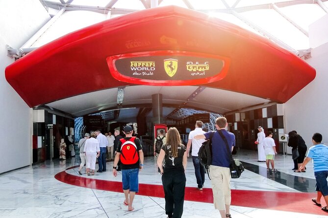 Ferrari World Abu Dhabi Ticket - Venue Services and Charges