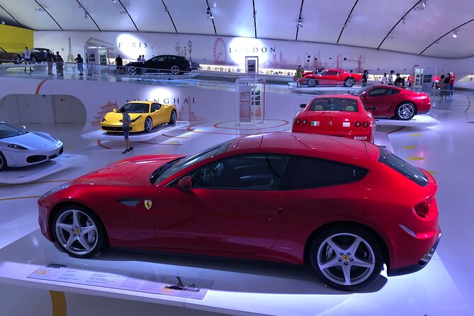 Ferrari World: Museums, Guided Factory Tour, F1 Simulator, Private Transport - Directions for Pickup