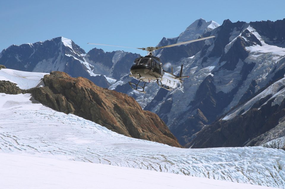 Franz Josef: 30-min Flight Franz Josef & Tasman Glaciers - Common questions