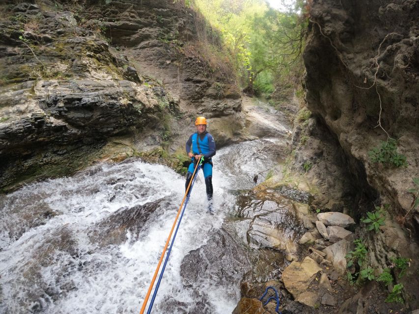 From Marbella: Private Canyoning Tour at Sima Del Diablo - Private Group Option