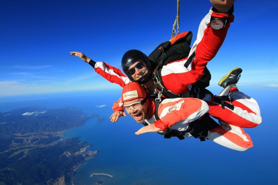 From Motueka: Abel Tasman Tandem Skydive Experience - Customer Testimonials