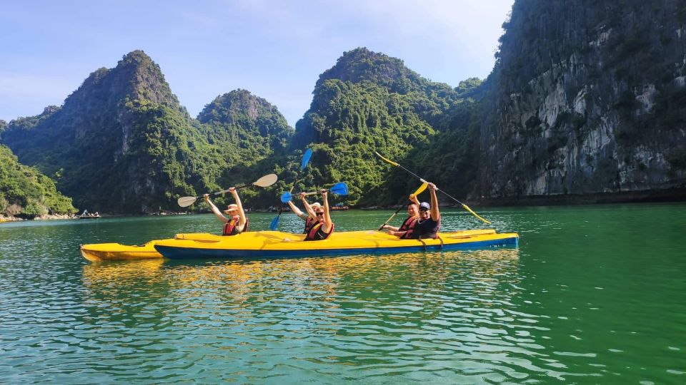 From Ninh Binh Lan Ha Bay 8 Hours Cruise: Kayaking,Snorkling - Common questions