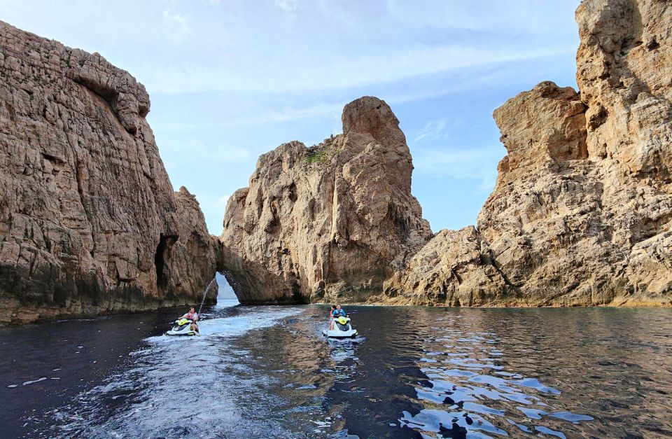 From San Antonio: Jet Ski Tour to Cala Aubarca With Swimming - Last Words