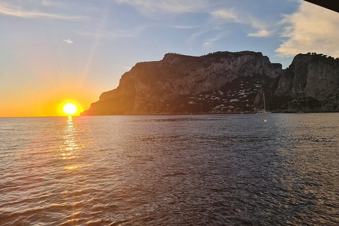 From Sorrento: Half-day Boat Tour at Sunset to Capri Island - Sunset Viewing Options