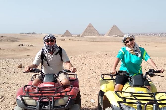 Giza Pyramids and Quad ATV Bike One Hour Around Sahara Desert in Giza - Common questions