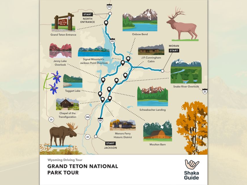 Grand Teton National Park: Self-Guided GPS Audio Tour - Additional Tips and Recommendations