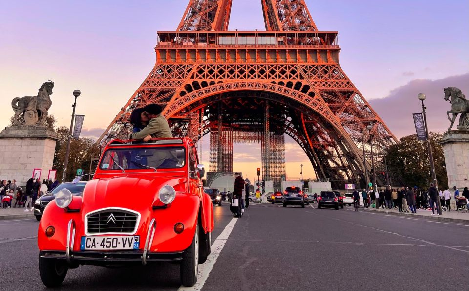 Guided Tour of Paris in Citroën 2CV - Flexible Booking and Cancellation