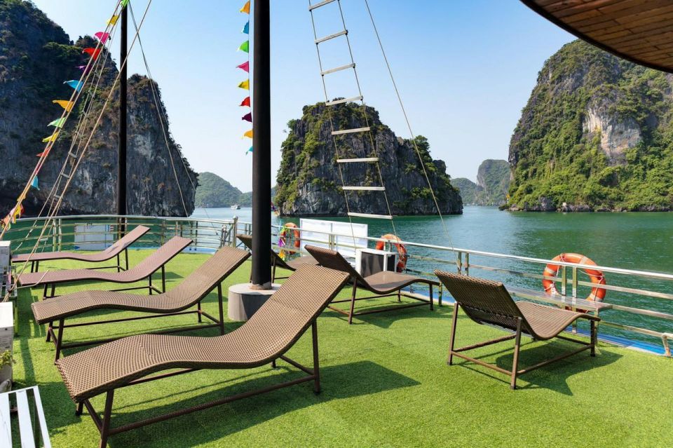 Halong Bay Deluxe Cruise 6 Hours Trip, Lunch, Kayaking, Swim - Common questions