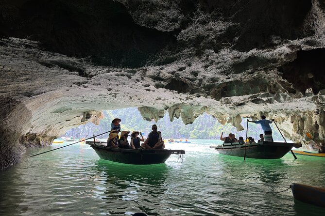 Halong Bay Luxury Day Cruise With Buffet Lunch and Limousine Bus - Common questions