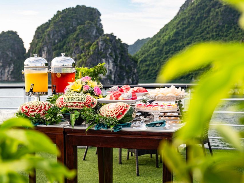 Halong Luxury Cruise Day Trip, Buffet Lunch & Limousine Bus - Transportation and Logistics