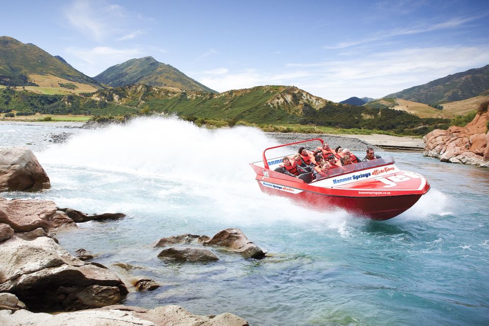 Hanmer Springs: Jet Boat and Bungy Jump Combo - Meeting Point Details