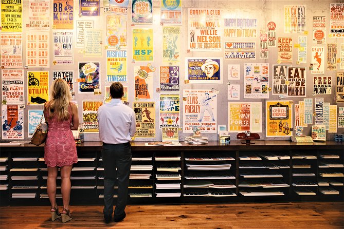 Hatch Show Print Studio Tour & Country Music Hall of Fame Combo - Common questions