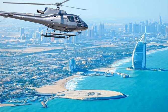 Helicopter Ride in Dubai - Peal Heli Tour- 12 Min Flight - Helicopter Ride Features and Duration