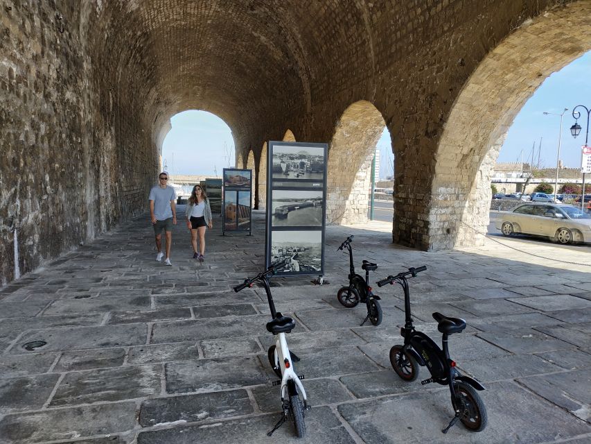 Heraklion: Ecobike Sightseeing Tour With Greek Meze - Common questions