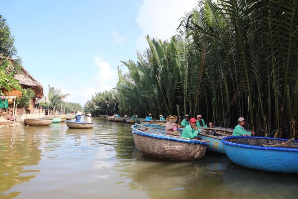 Hoi An Bamboo Basket Boat Ride in Water Coconut Forest - Common questions