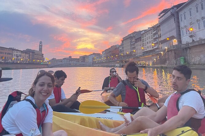 Kayak Tour on the River Arno, Pisa (Aperitif Upon Request) - Aperitif Experience