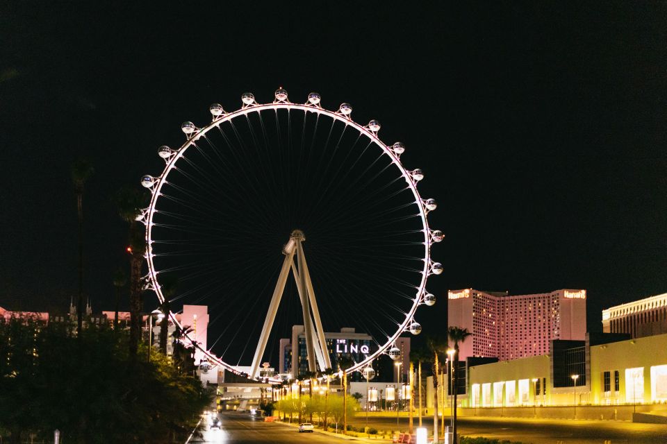 Las Vegas: Sightseeing Night Tour by Open-top Bus - Additional Information and Benefits