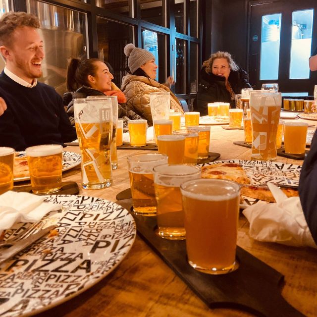 Liverpool: Brewery Bus Tour With Beer Tasting and Pizza - Pizza Delight