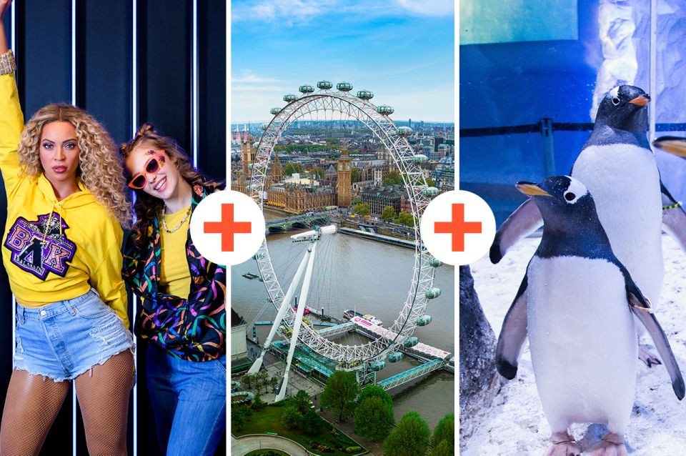 London: Madame Tussauds, London Eye & SEA LIFE Combo Ticket - Directions and Location Details