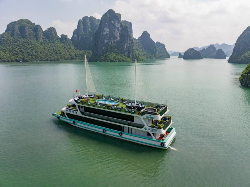 Luxury Halong Full Day Tour With Amethyst Cruise,Cave,Titop - Common questions