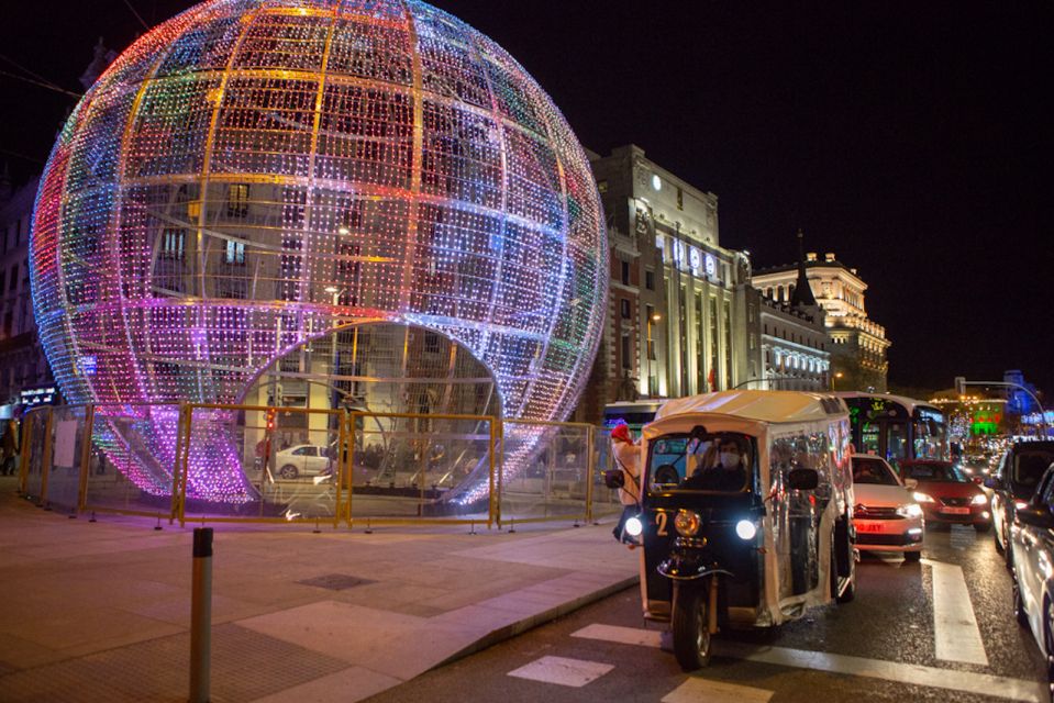 Madrid: Private Christmas Lights Tour by Eco Tuk Tuk - Last Words