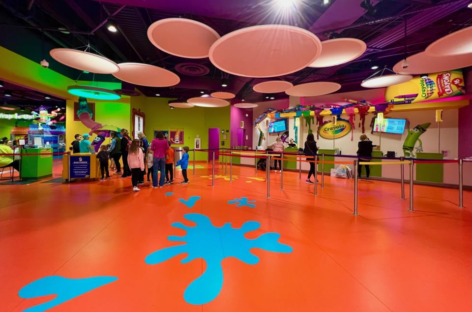 Mall of America: Crayola Experience Flexible Date Ticket - How to Reserve and Use Tickets