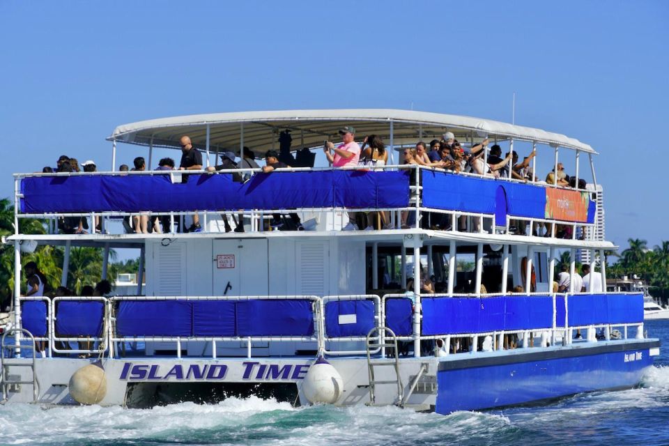 Miami: Beach Boat Tour and Sunset Cruise in Biscayne Bay - Common questions