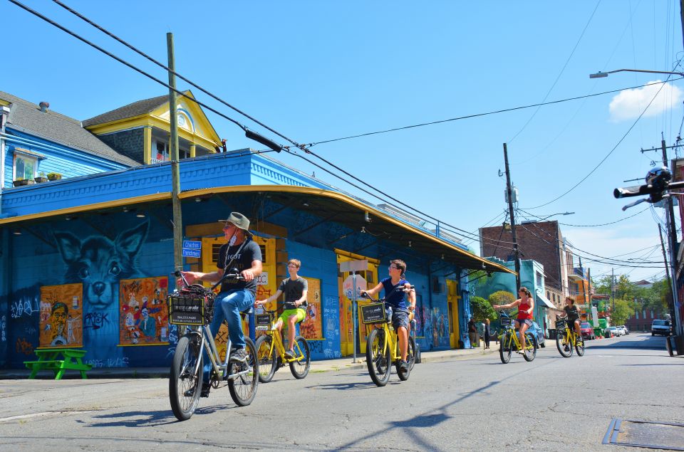 New Orleans: Guided Sightseeing Bike Tour - Tour Experience
