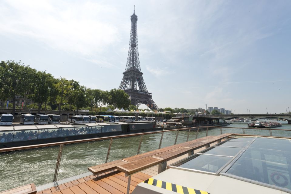 Paris: 1-Hour Sightseeing Cruise and Bistro Lunch - Booking Information