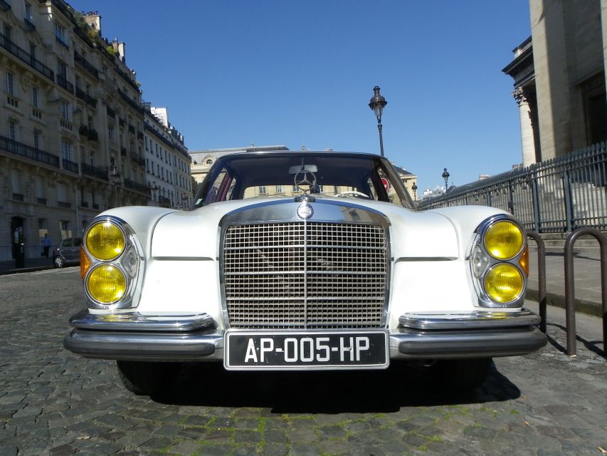 Paris: 2.5-Hour Guided Vintage Car Tour and Wine Tasting - Customer Reviews